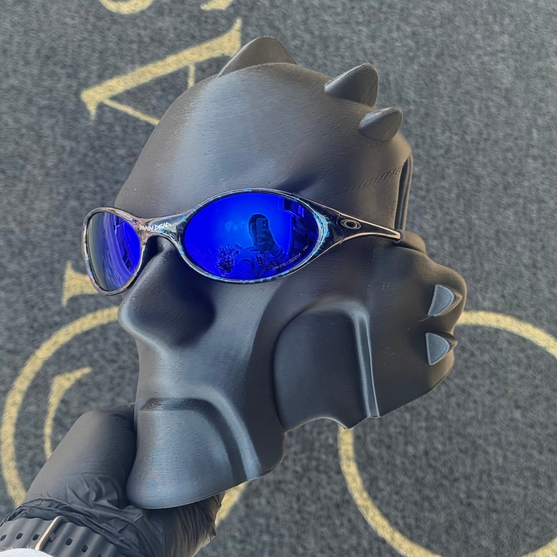 Eye Jacket X Brain Dead - Azul