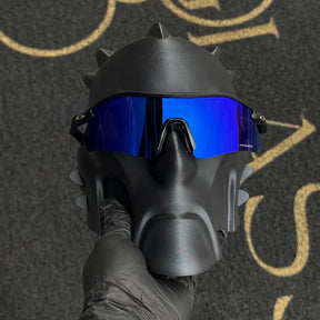 Radar Plate Carbon Azul