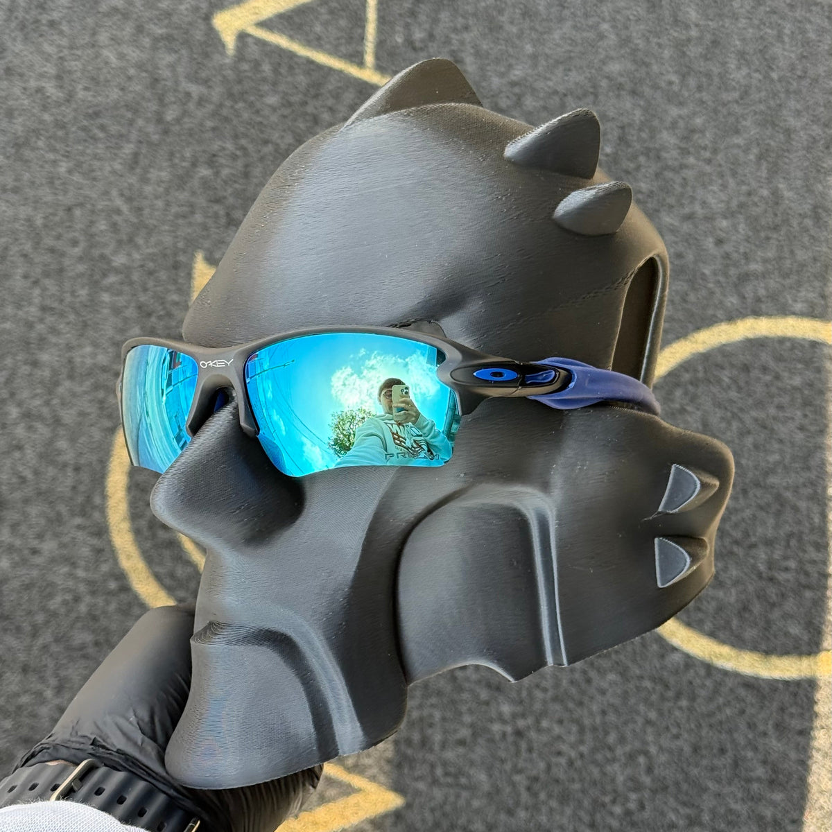 Flack Carbon Azul