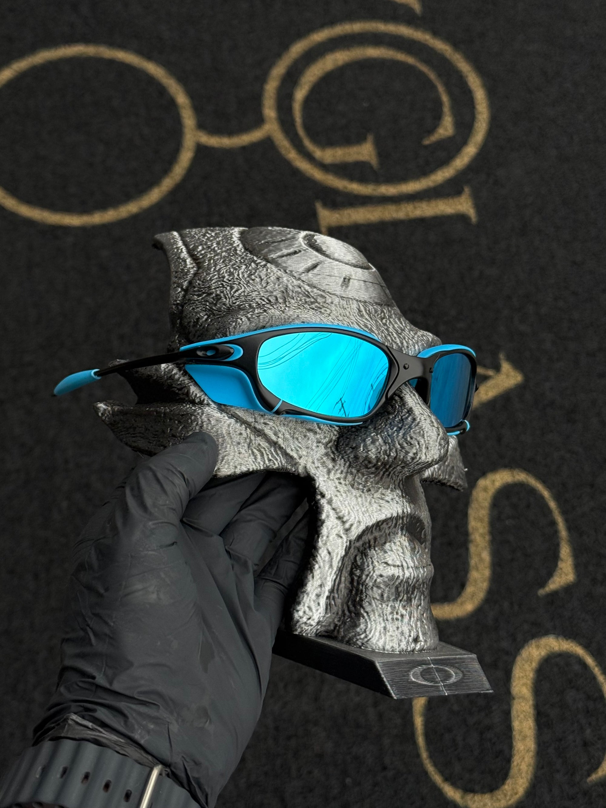 Juliet Carbon Ice Thug + Side Azul BB
