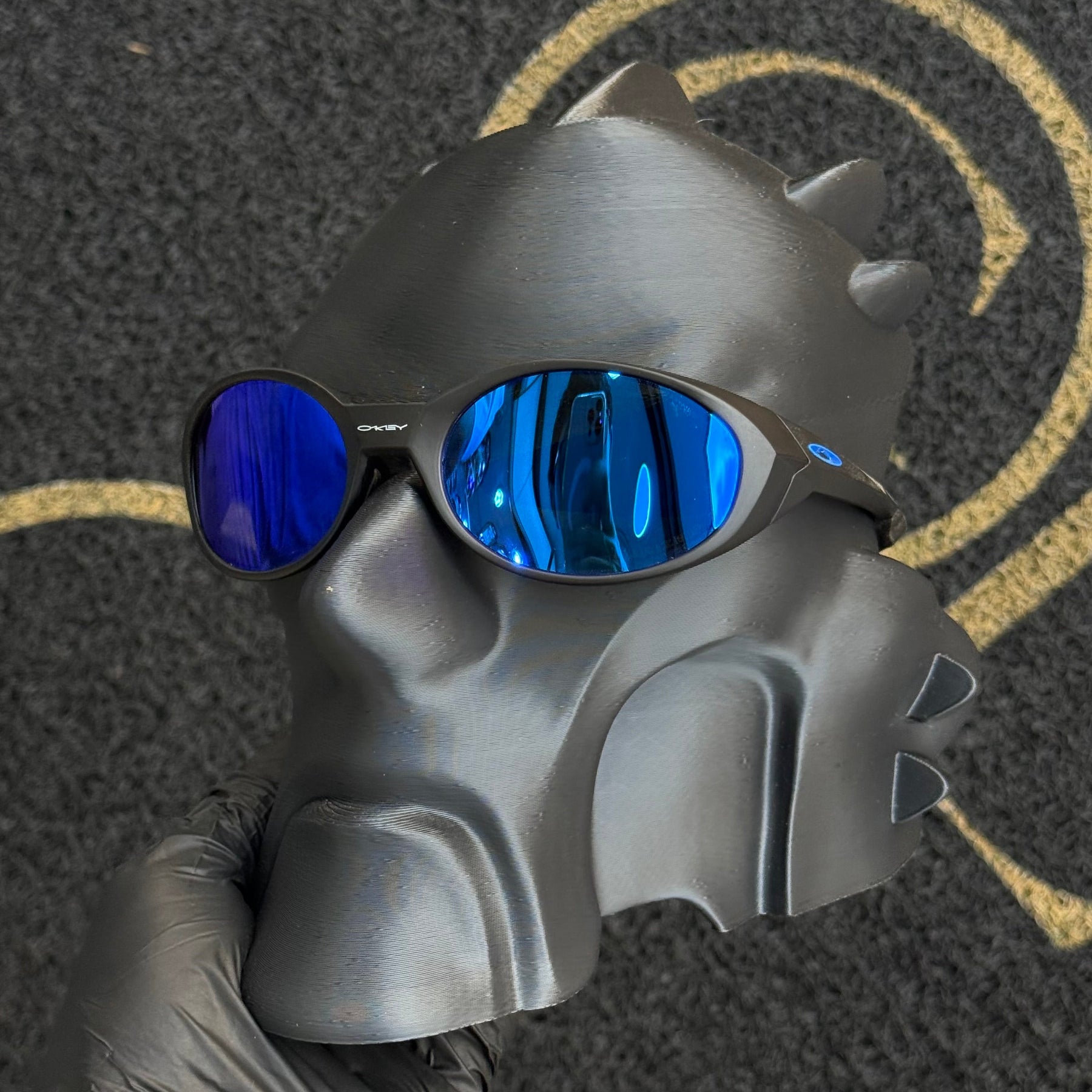 Eye Jacket Carbon Azul Escuro