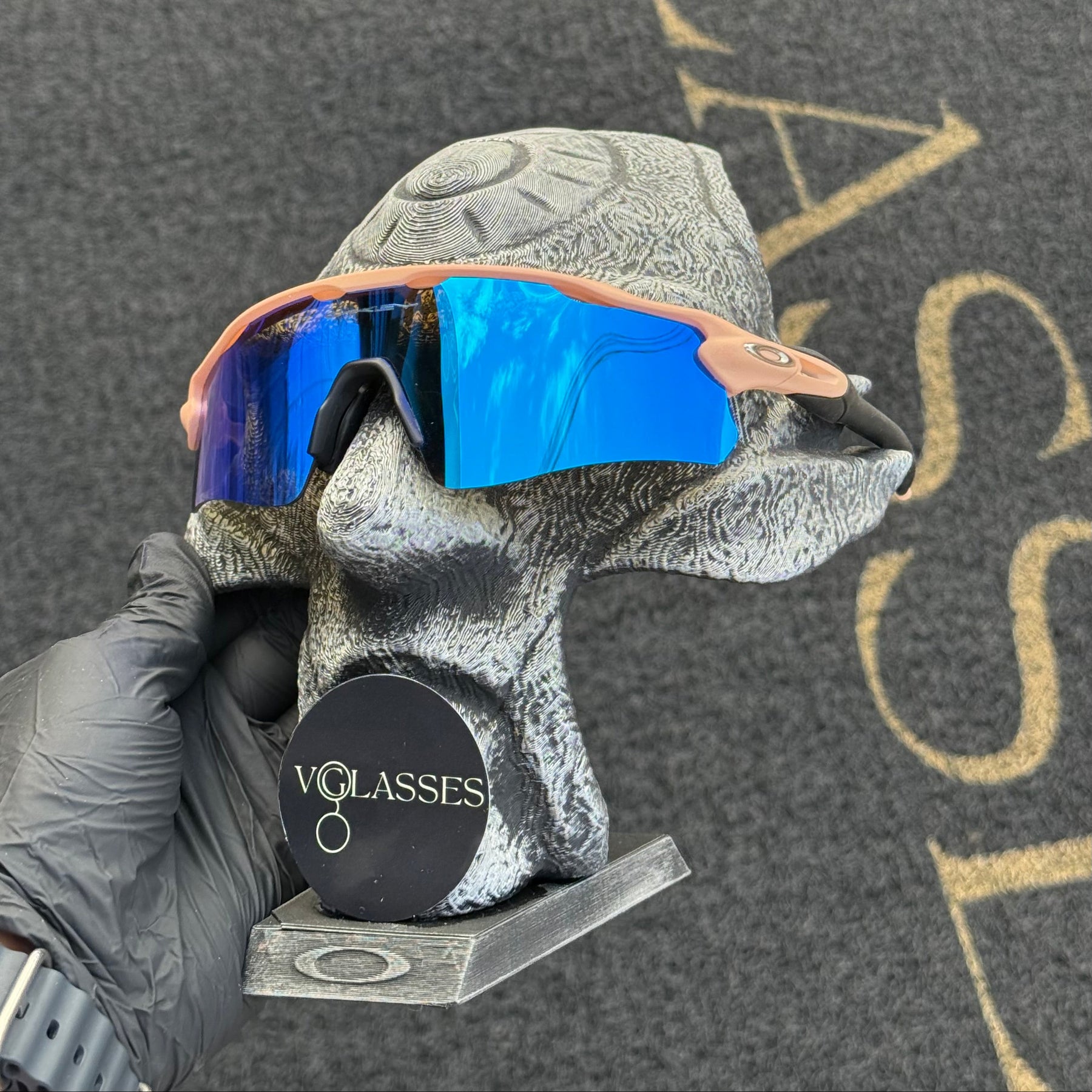 Radar EV Salmon - Azul Escuro