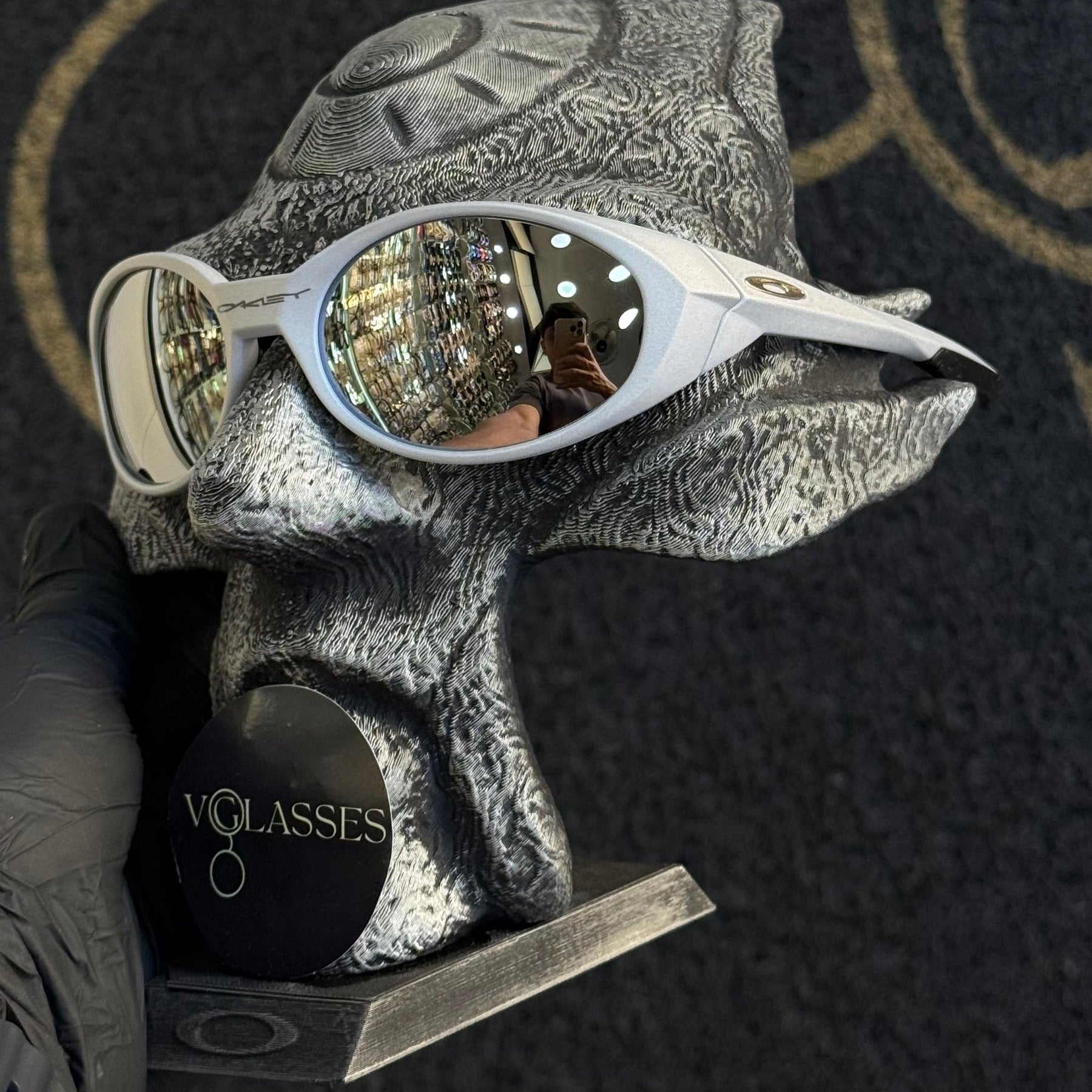 Eye Jacket Matte - Cinza Espelhada