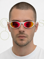 Eye Jacket Flame - Ruby