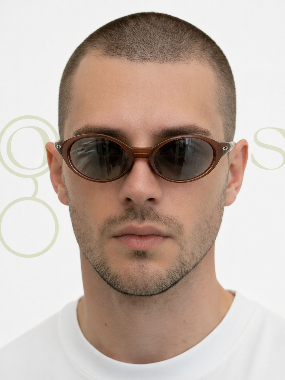 Eye Jacket Marrom Transparente