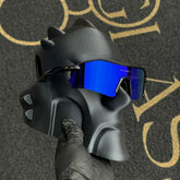 Radar Plate Carbon Azul