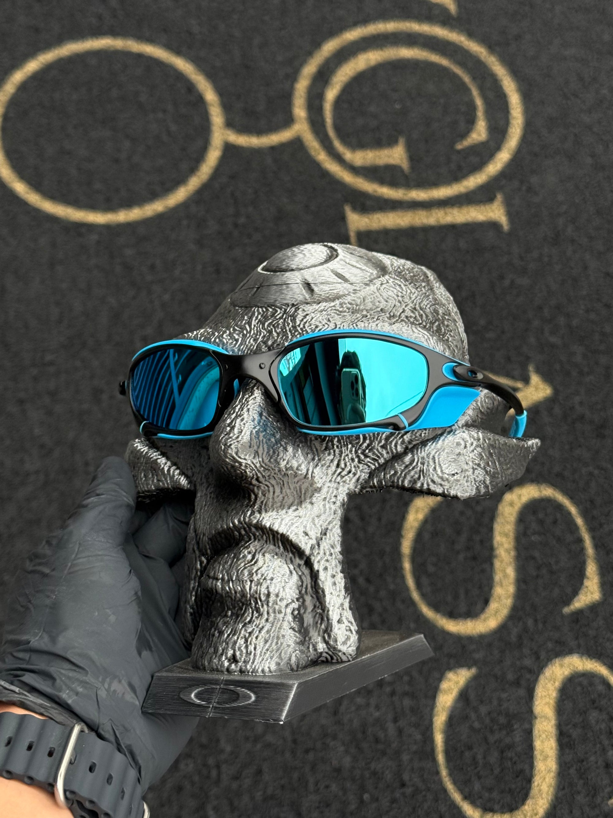 Juliet Carbon Ice Thug + Side Azul BB
