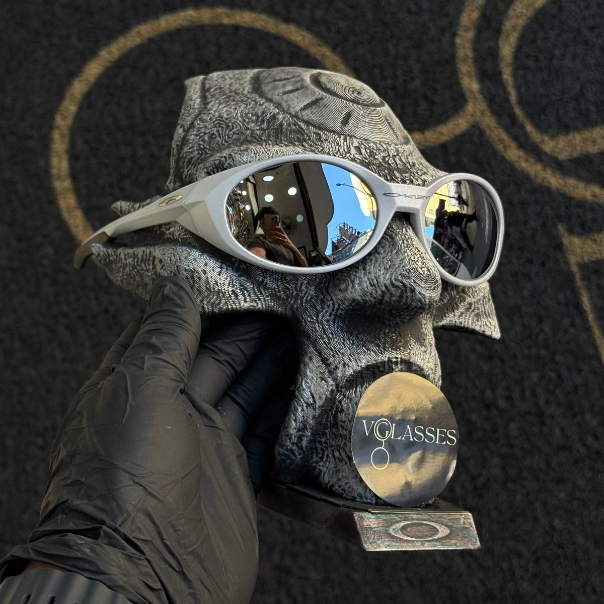 Eye Jacket Matte - Cinza Espelhada