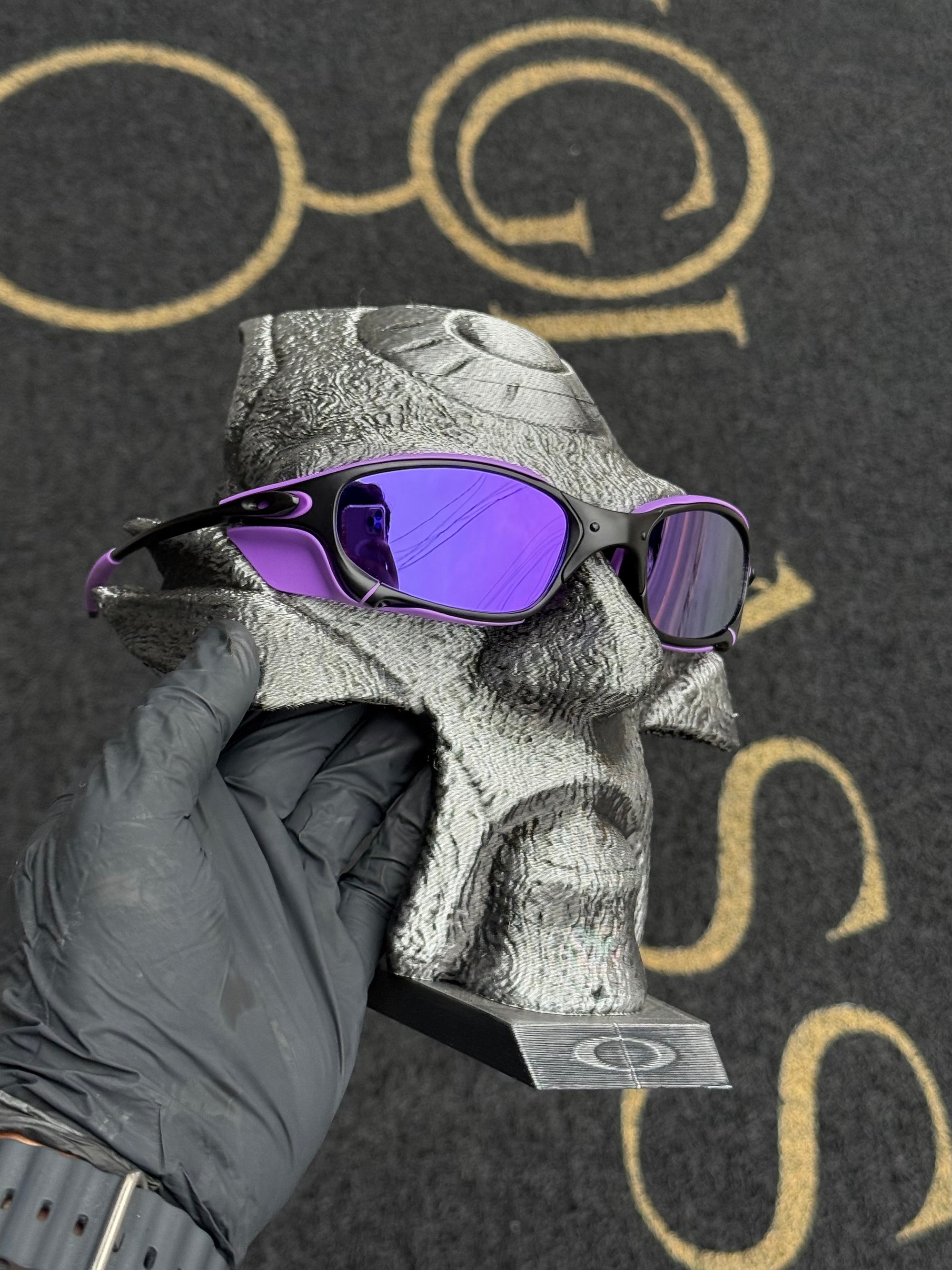 Juliet Carbon Roxa + Side Roxo