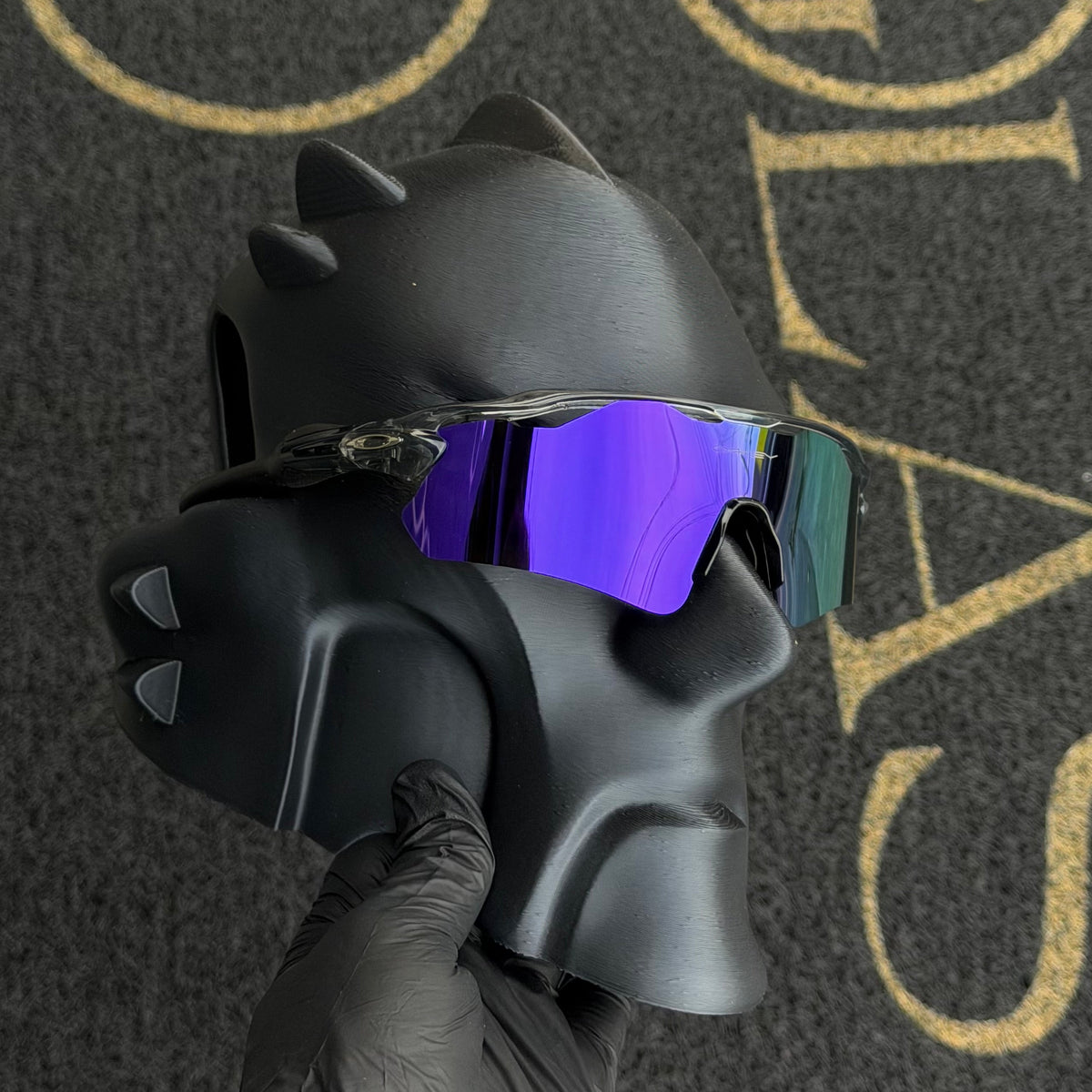 Radar EV Transparente - Roxo