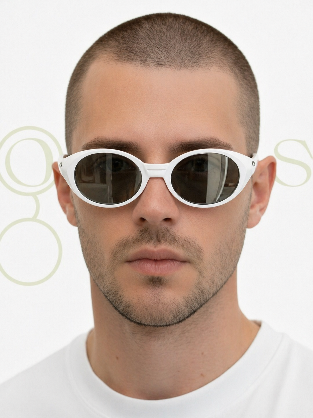 Eye Jacket Branca Transparente