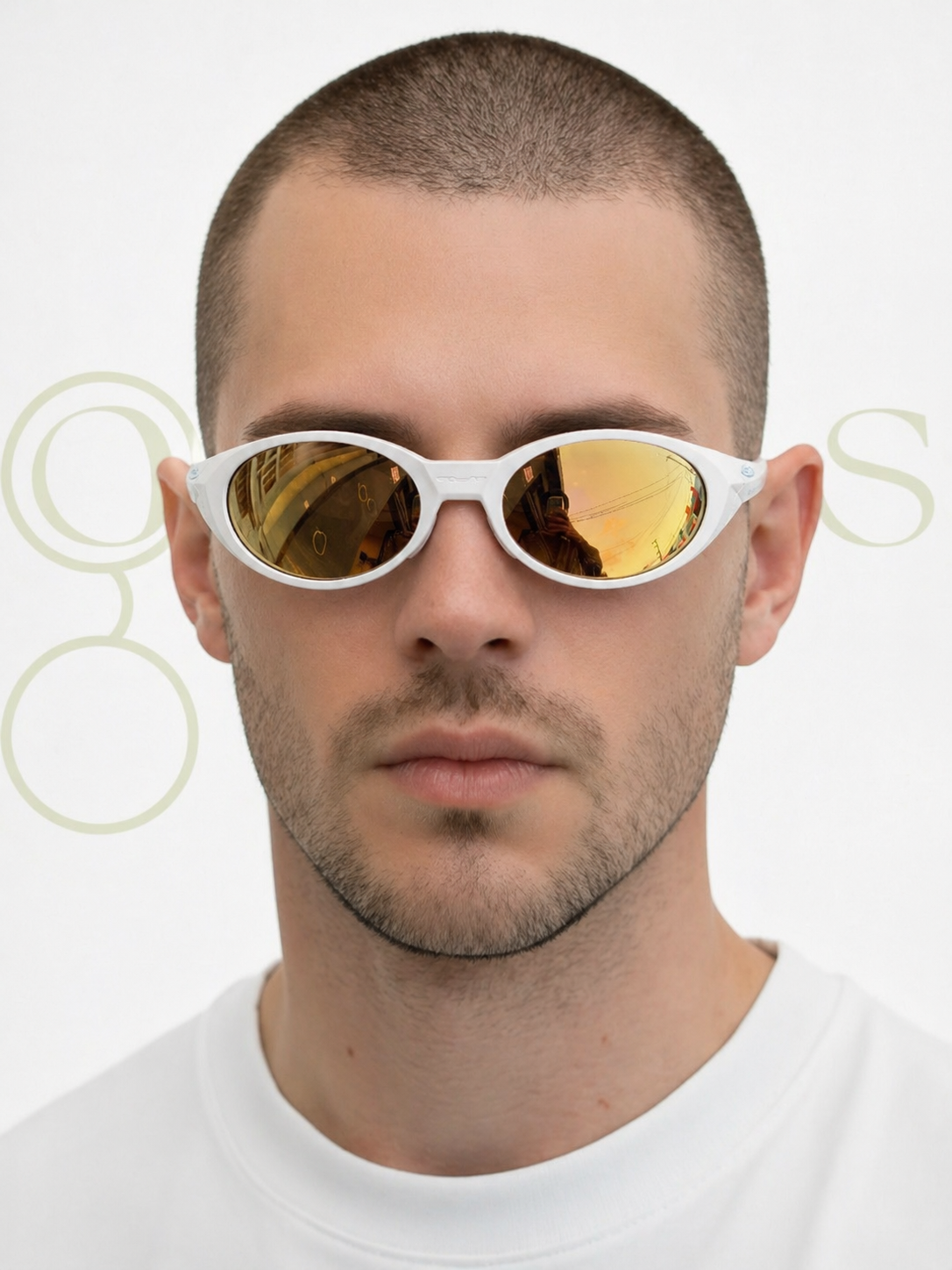 Eye Jacket Gold Café